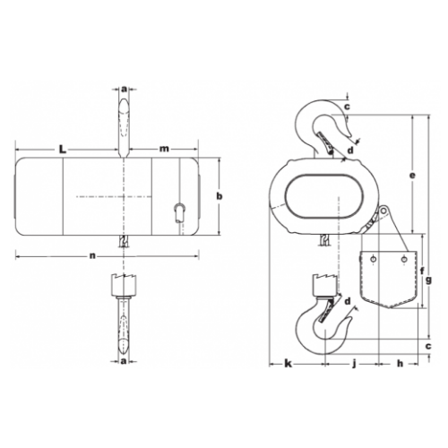 CPS 125kg Electric Chain Hoist