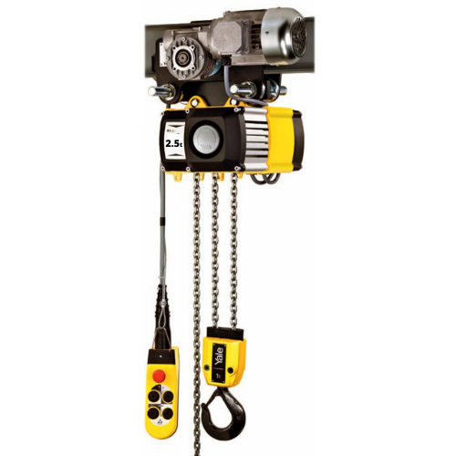 CPV F 400v 2,500kg Electric Chain Hoist w/Trolley